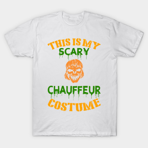 This Is My Scary Chauffeur Costume T-Shirt-TOZ